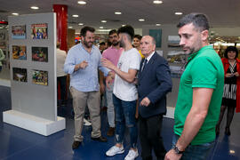 Inauguración de la exposición "Málaga en el Objetivo". Complejo Polideportivo Universitario. Mayo de 2019