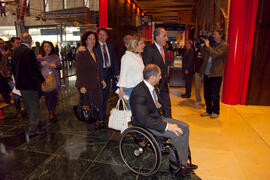 Llegada de Autoridades al Acto de Inauguración. 3º Congreso Internacional de Actividad Físico-Deportiva para Mayores de la Universidad de Málaga. Palacio de Ferias y Congresos de Málaga. Marzo de 2009