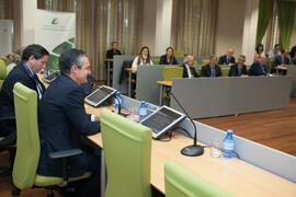 Encuentro de rectores de Brasil, Portugal y España: Fomento de la cultura emprendedora. Edificio del Rectorado. Octubre de 2015