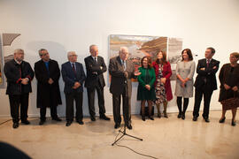Inauguración de la exposición "Paisajes Andaluces", de Eugenio Chicano. Museo del Patrimonio Municipal. Diciembre de 2016