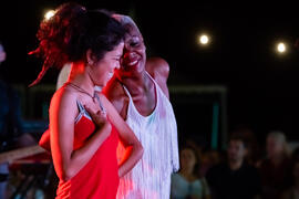 Concierto de Free Soul Band. Festival solidario en los Baños del Carmen. Cursos de Verano de la Universidad de Málaga. Málaga. Julio de 2019