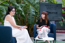 "Dialogando" con Clara Jiménez. Facultad de Ciencias de la Comunicación. Mayo de 2019