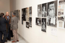 Inauguración de la exposición "Semana Santa, 1972. UMA 40 años compartiendo futuro". Rectorado. Marzo de 2013