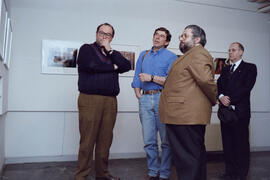 Inauguración de la exposición "Lances de Aldea". 1993