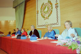 Investidura como Doctor "Honoris Causa" de D. Alberto Dou i Mas de Xexàs por la Universidad de Málaga. Salón de Actos del Rectorado. Mayo de 2002