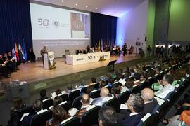 Intervención de Miguel Porras. Solemne Acto de Apertura del Curso Académico 2022/2023 de las Universidades Andaluzas. Escuela Técnica Superior de Ingeniería Informática y Telecomunicaciones. Septiembre de 2022