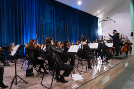 Concierto de Bandas Sonoras de la 30 edición de Fancine de la Universidad de Málaga. Auditorio de la Escuela Técnica de Ingeniería de Telecomunicaciones e Informática. Noviembre de 2020