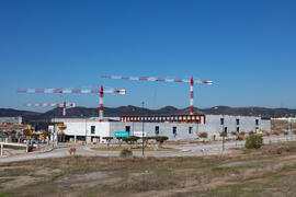 Obras del nuevo Pabellón de Gobierno. Campus de Teatinos. Diciembre de 2020