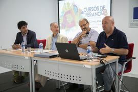 Mesa redonda. Curso "Patrimonio y Turismo Cultural". Cursos de Verano de la Universidad de Málaga. Vélez Málaga. Julio de 2018