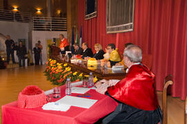 Investidura como Doctor "Honoris Causa" de D. Juan Antonio Carrillo Salcedo por la Universidad de Málaga. Salón de Actos de la Facultad de Derecho. Octubre de 2007