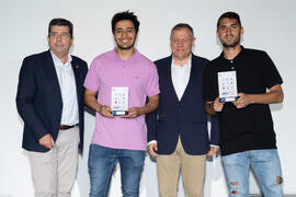 Entrega del premio a mejores equipos y deportistas de la 45ª Edición del Trofeo Rector de la UMA . Gala del Deporte Universitario 2019. Escuela Técnica Superior de Ingeniería de Telecomunicaciones. Junio de 2019