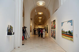 Visita a la exposición "Eugenio Chicano Siempre". Museo de Málaga. Junio de 2021