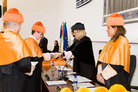 Investidura de nuevos doctores por la Universidad de Málaga. Paraninfo. Enero de 2011