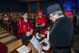 Investidura de Emilia Casas Baamonde como Doctora "Honoris Causa" por la Facultad de Derecho de la Universidad de Málaga. Paraninfo. Noviembre de 2022