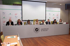Presentación de la XX edición del Fancine de la Universidad de Málaga. Rectorado. Noviembre de 2010