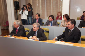 Presentación de los cursos de verano de la Universidad de Málaga. Rectorado. Mayo de 2010