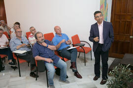 Conferencia de José López Miranda. Curso "El aceite de oliva, salud, cultura y riqueza de los pueblos mediterráneos". Cursos de Verano de la Universidad de Málaga. Vélez Málaga. Julio de 2018