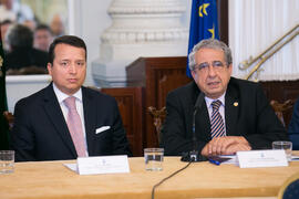 Intervención de José Ángel Narváez. Presentación del Centro Internacional de Autoridades y Líderes. Ayuntamiento de Málaga. Julio de 2018