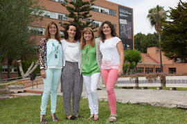 Foto de grupo. Facultad de Ciencias Económicas y Empresariales. Campus de El Ejido. Mayo de 2015