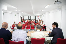 Mesa redonda. Curso "Patrimonio y Turismo Cultural". Cursos de Verano de la Universidad de Málaga. Vélez Málaga. Julio de 2018