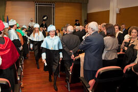 Investidura como Doctor "Honoris Causa" de D. Antonio Bonet Correa por la Universidad de Málaga. Rectorado. Febrero de 2014