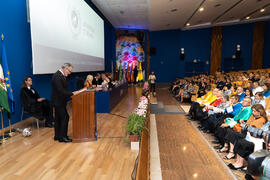 Intervención del Secretario General. Apertura del Curso Académico 2019/2020 de la Universidad de Málaga. Paraninfo. Septiembre de 2019