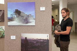 III Edición de la entrega de premios del concurso de fotografía medioambiental. Complejo de Estudios Sociales y Comercio. Marzo de 2014