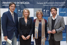 "Jornadas de columnismo de opinión. Encuentros en Málaga". Edificio del Rectorado. Enero de 2014