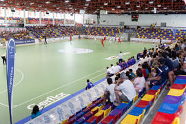 Partido Rusia contra República Checa. 14º Campeonato del Mundo Universitario de Fútbol Sala 2014 (FUTSAL). Antequera. Julio de 2014