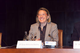 Eva Almunia. Conferencia "Nuevos Entornos". 3º Congreso Internacional de Actividad Físico-Deportiva para Mayores de la Universidad de Málaga. Palacio de Ferias y Congresos de Málaga. Marzo de 2009