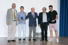 Entrega de títulos del Trofeo Rector. Gala del Deporte Universitario 2018. Escuela Técnica Superior de Ingeniería de Telecomunicaciones. Junio de 2018