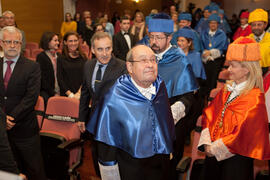 Investidura como Doctor "Honoris Causa" de D. Antonio García-Bellido por la Facultad de Ciencias de la Universidad de Málaga. Rectorado. Marzo de 2015