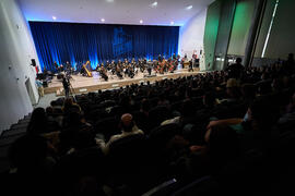 Concierto de Bandas Sonoras de la 31 edición de Fancine de la Universidad de Málaga. Auditorio de la Escuela Técnica de Ingeniería de Telecomunicaciones e Informática. Noviembre de 2021