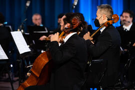 Concierto de Bandas Sonoras de la 30 edición de Fancine de la Universidad de Málaga. Auditorio de la Escuela Técnica de Ingeniería de Telecomunicaciones e Informática. Noviembre de 2020