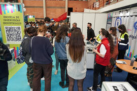 Jornada de Puertas Abiertas de la Universidad de Málaga. Complejo Polideportivo Universitario. Marzo de 2022