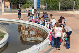 Excursión de la Escuela Infantil Francisca Luque al Jardín Botánico. Campus de Teatinos. Mayo de 2014