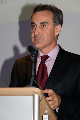 Cena de gala con motivo al homenaje para los jubilados y personal que cumple 25 años de servicio en la Universidad de Málaga. Hotel Barceló. Febrero de 2009