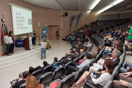 Gala del deporte de la Universidad de Málaga. Facultad de Ciencias de la Comunicación. Mayo de 2013