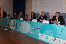 Acto de clausura. 4º Congreso Internacional de Actividad Físico-Deportiva para Mayores. Escuela Técnica Superior de Ingeniería Informática y Telecomunicaciones. Marzo de 2011