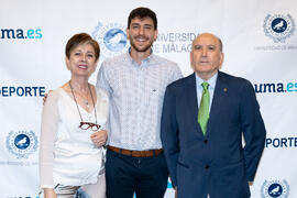 Photocall. Gala del Deporte Universitario 2019. Escuela Técnica Superior de Ingeniería de Telecomunicaciones. Junio de 2019