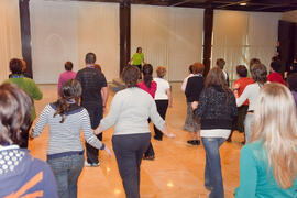 Taller de Ritmos Básicos para Mayores. 3º Congreso Internacional de Actividad Físico-Deportiva para Mayores de la Universidad de Málaga. Palacio de Ferias y Congresos de Málaga. Marzo de 2009