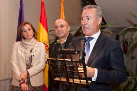 Juan Carlos Robles Díaz. Recepción a los asistentes a la Conferencia de Decanos de Economía y Empresa. Colegio Oficial de Economistas de Málaga. Noviembre de 2014