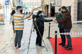 Photocall. Gala Inaugural de la 30 edición de Fancine de la Universidad de Málaga. Cine Albéniz. Noviembre de 2020