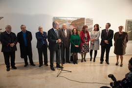 Inauguración de la exposición "Paisajes Andaluces", de Eugenio Chicano. Museo del Patrimonio Municipal. Diciembre de 2016