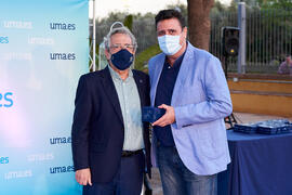 Homenaje al personal jubilado o que cumple 25 años de servicio en la Universidad de Málaga. Jardín Botánico. Septiembre de 2021