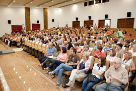 Clausura de la XIX edición del Curso Aula de Mayores de la Universidad de Málaga. Paraninfo. Junio de 2014