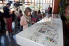 Inauguración de la exposición "Historias para mirar: cómic y novela gráfica desde la bilbioteca". Biblioteca General.  Abril de 2014