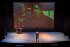 Actuación de Marksoul & Rob Renedie. Gala Inaugural de la XXIV edición de Fancine de la Universidad de Málaga. Teatro Cervantes. Noviembre de 2014
