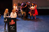 Chantal Pérez y Adelaida de la Calle. Gala Inaugural de la XXIV edición de Fancine de la Universidad de Málaga. Teatro Cervantes. Noviembre de 2014