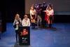 Chantal Pérez y Adelaida de la Calle. Gala Inaugural de la XXIV edición de Fancine de la Universidad de Málaga. Teatro Cervantes. Noviembre de 2014
